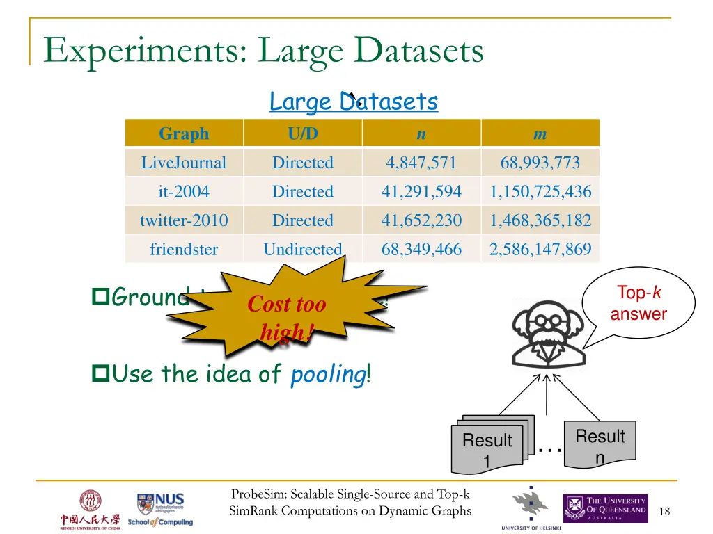 experiments large datasets