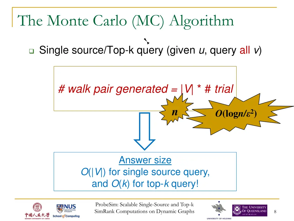 the monte carlo mc algorithm 1