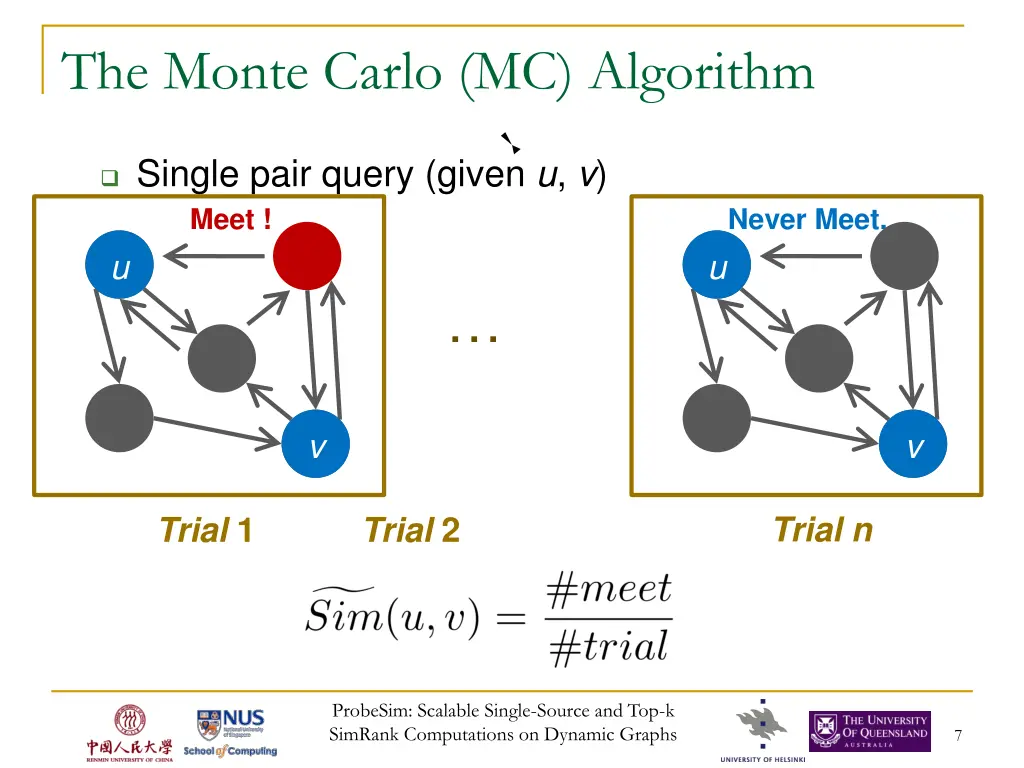 the monte carlo mc algorithm