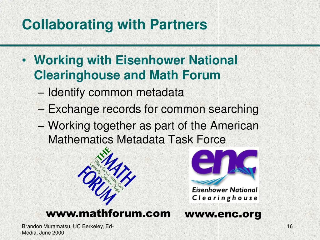 collaborating with partners