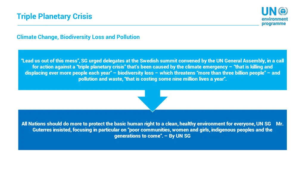 triple planetary crisis