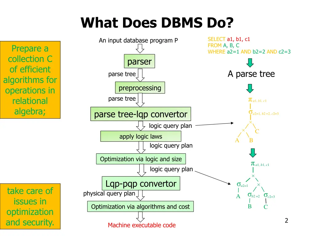 what does dbms do 2
