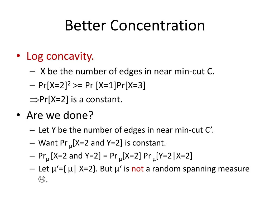 better concentration