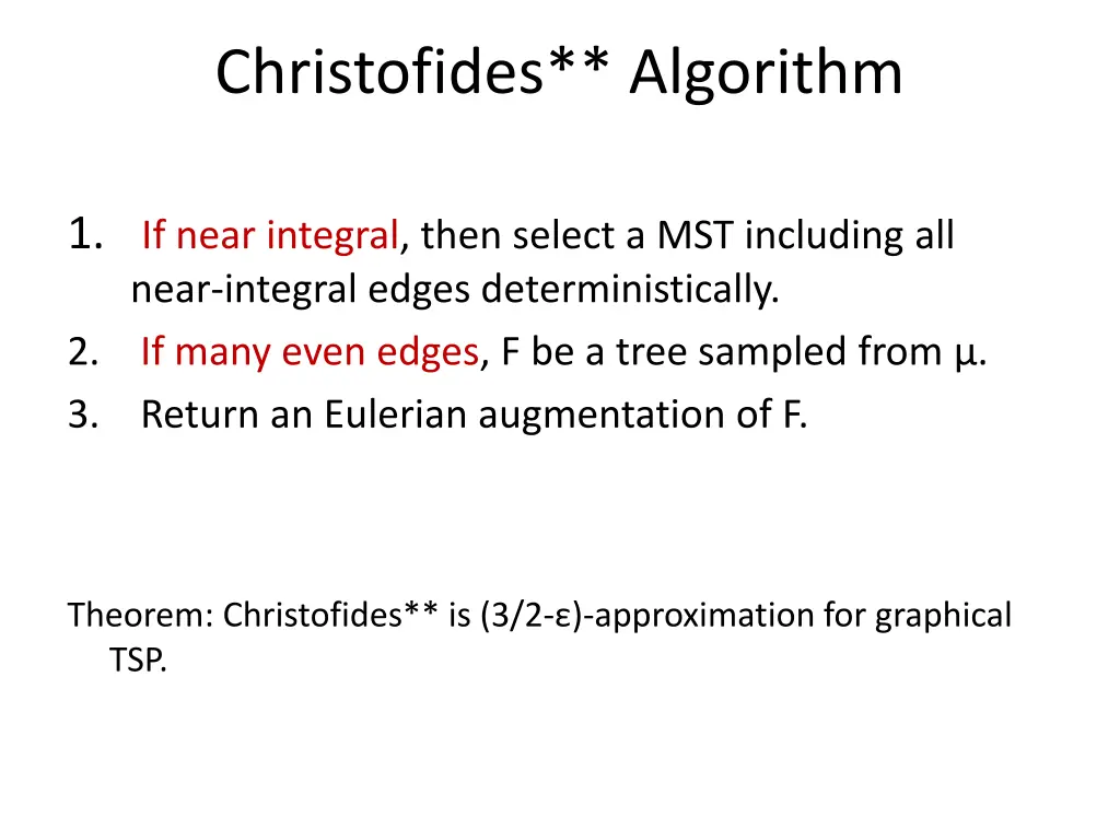 christofides algorithm 1