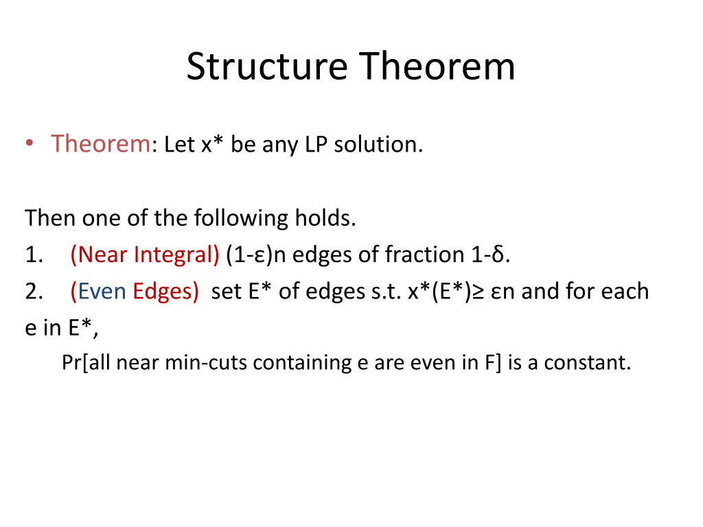 structure theorem 1