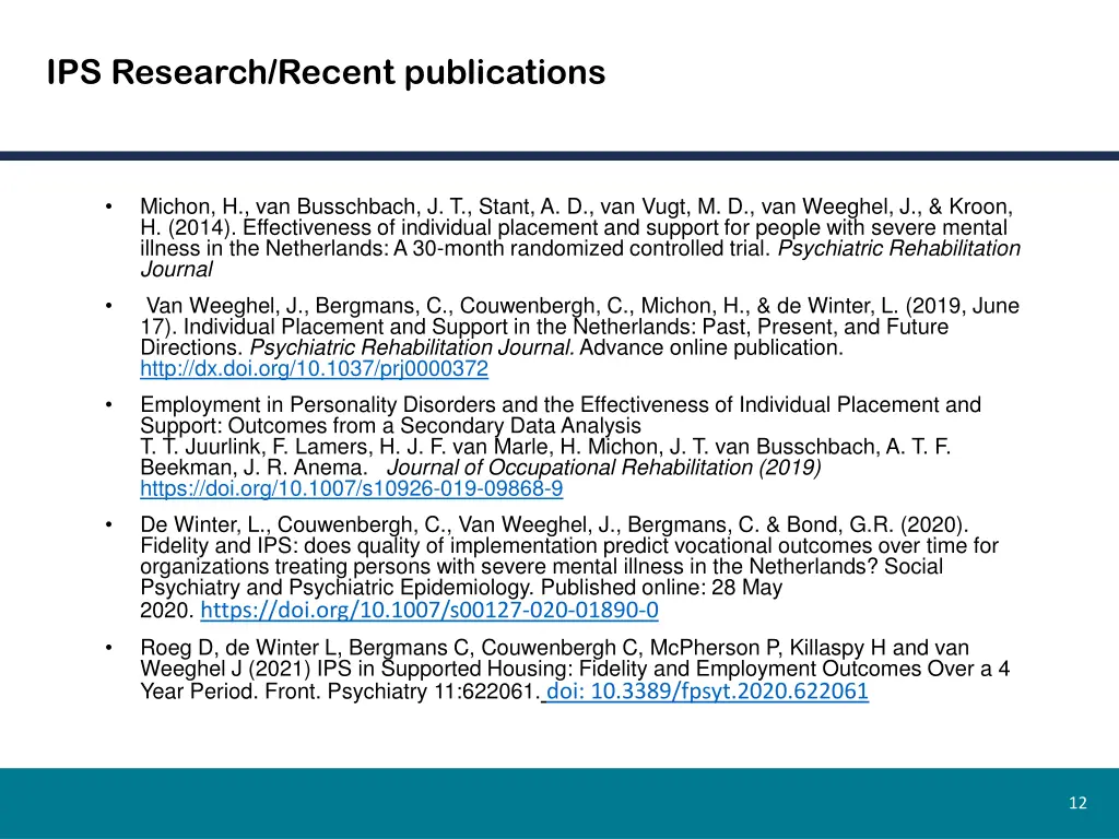 ips research recent publications