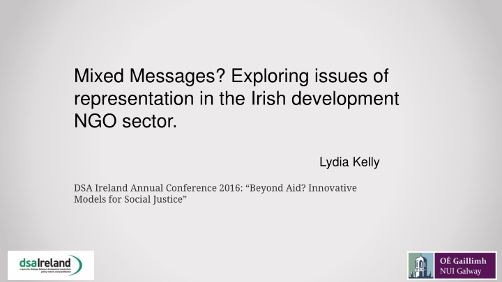 mixed messages exploring issues of representation