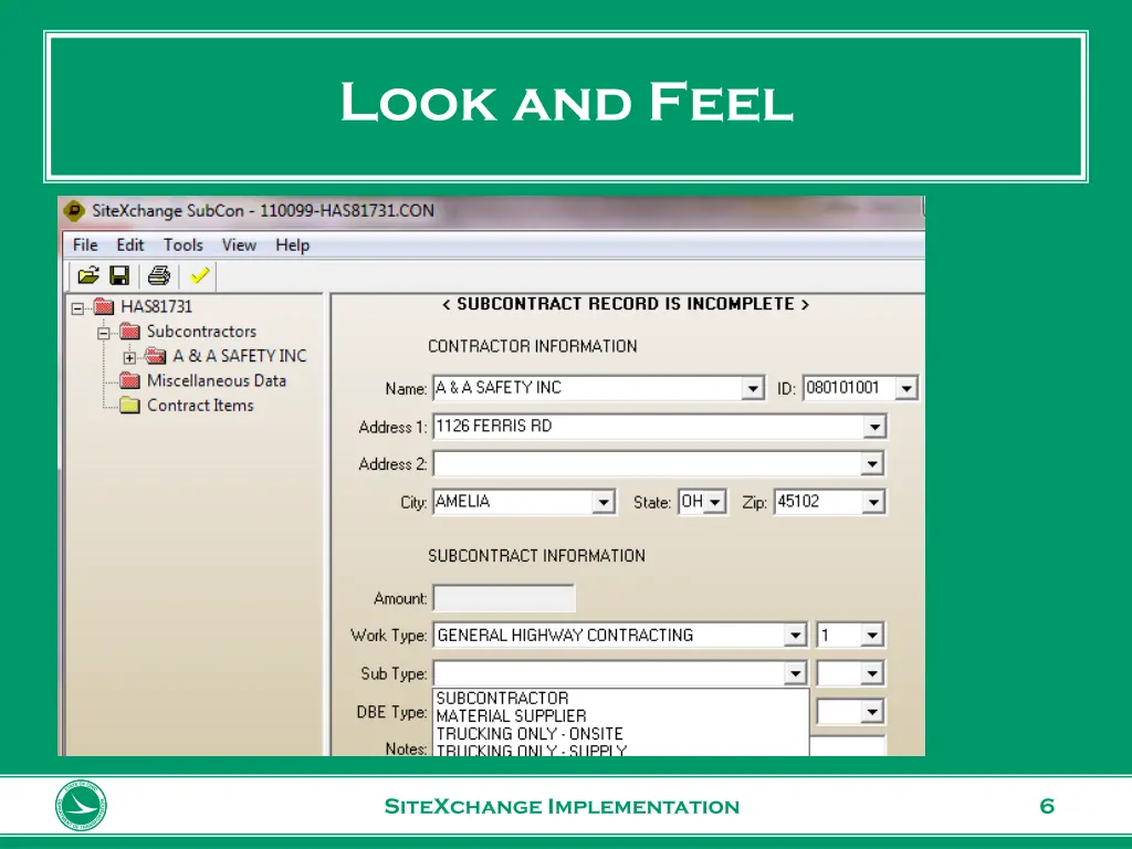 look and feel 1