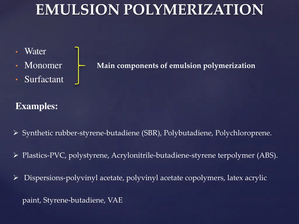 emulsion polymerization 3