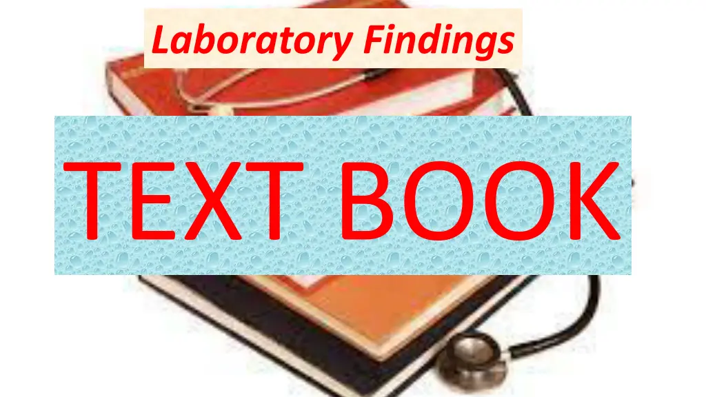 laboratory findings 1