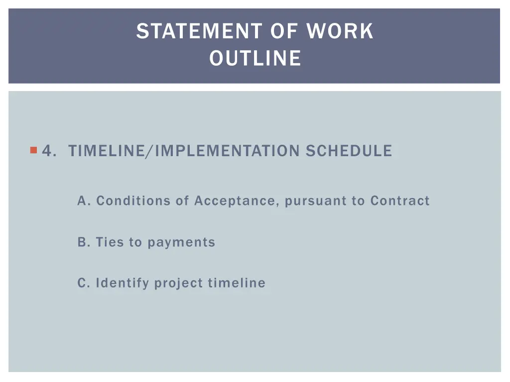 statement of work outline 3