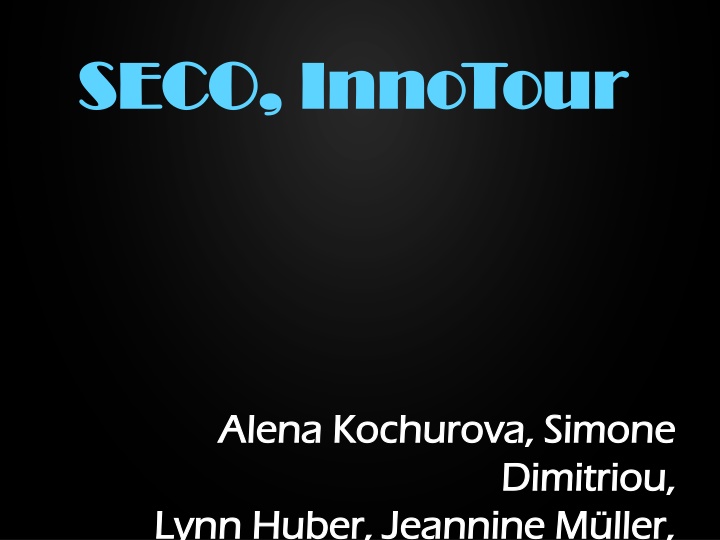 seco seco innotour innotour