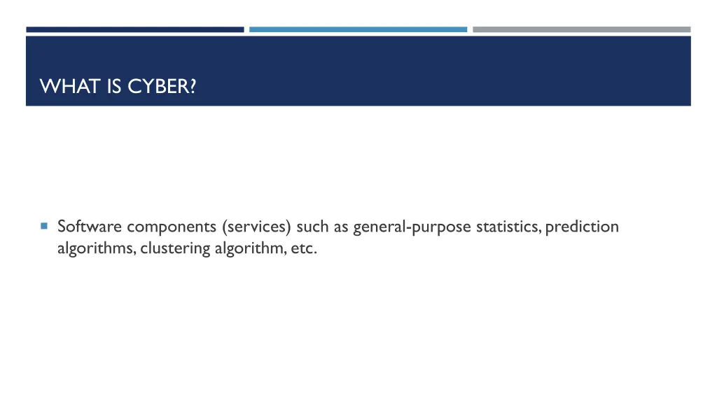 what is cyber