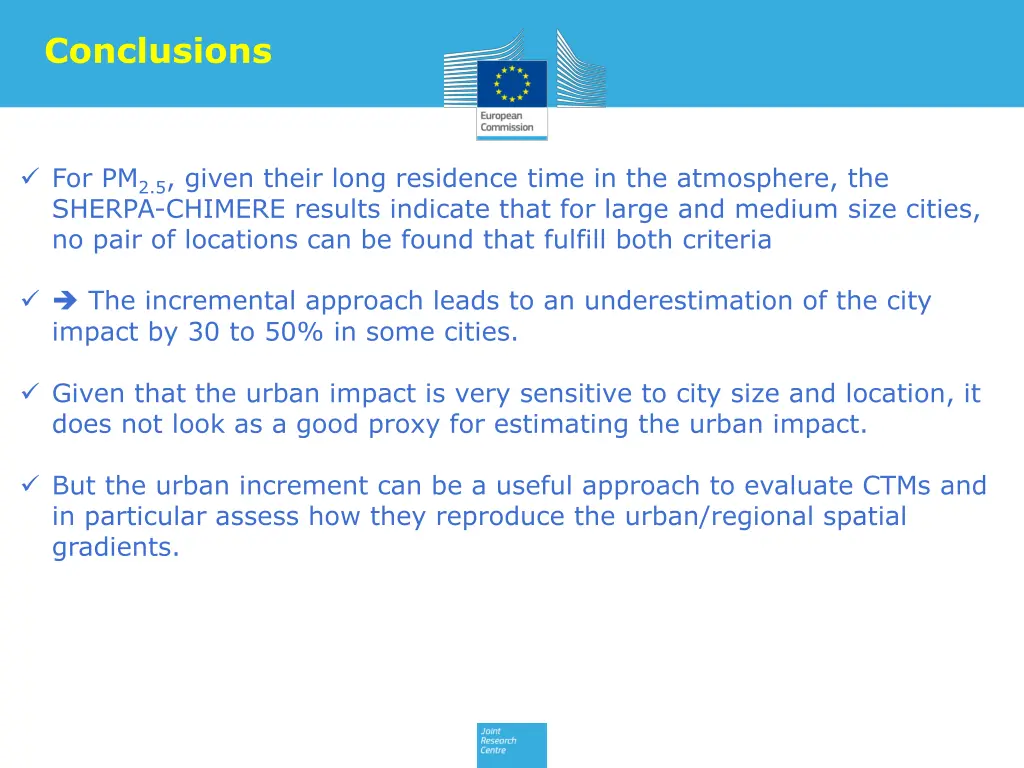 conclusions