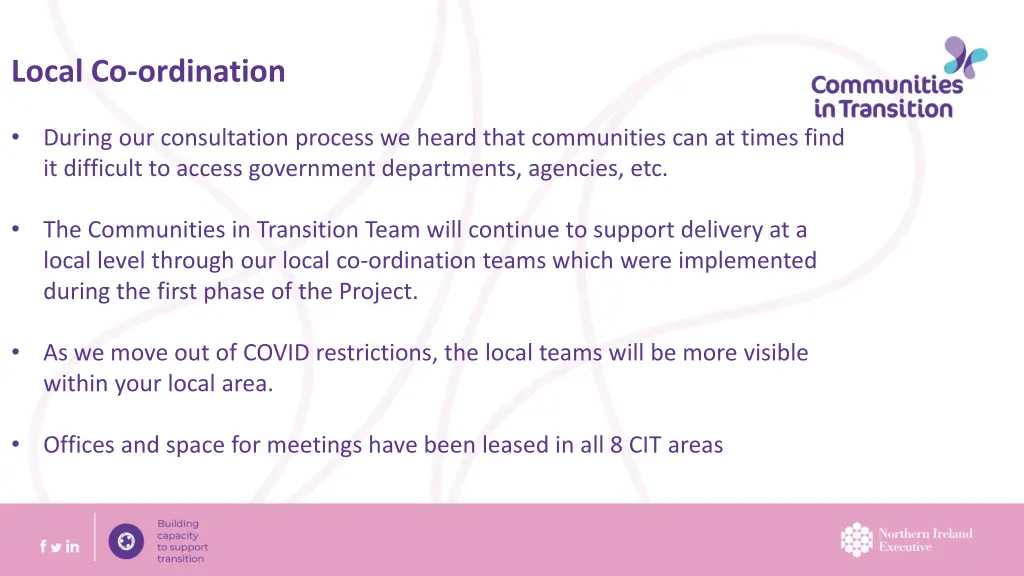 local co ordination