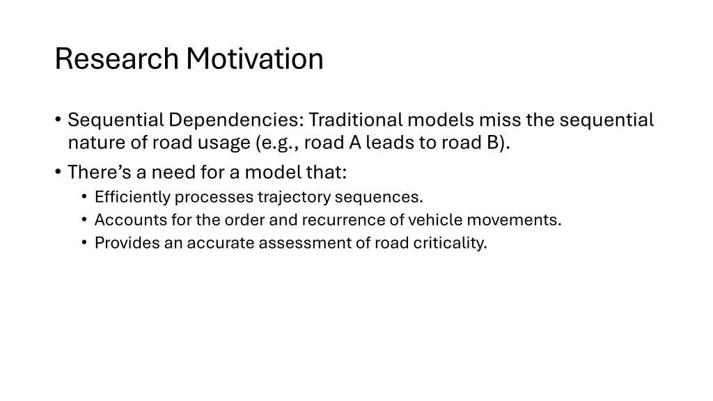 research motivation