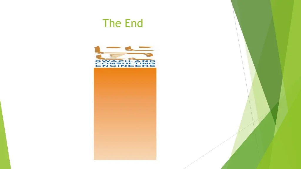 the end