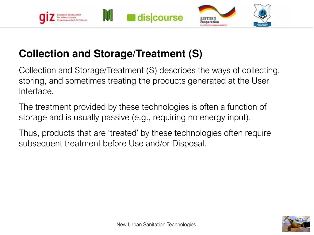 collection and storage treatment s