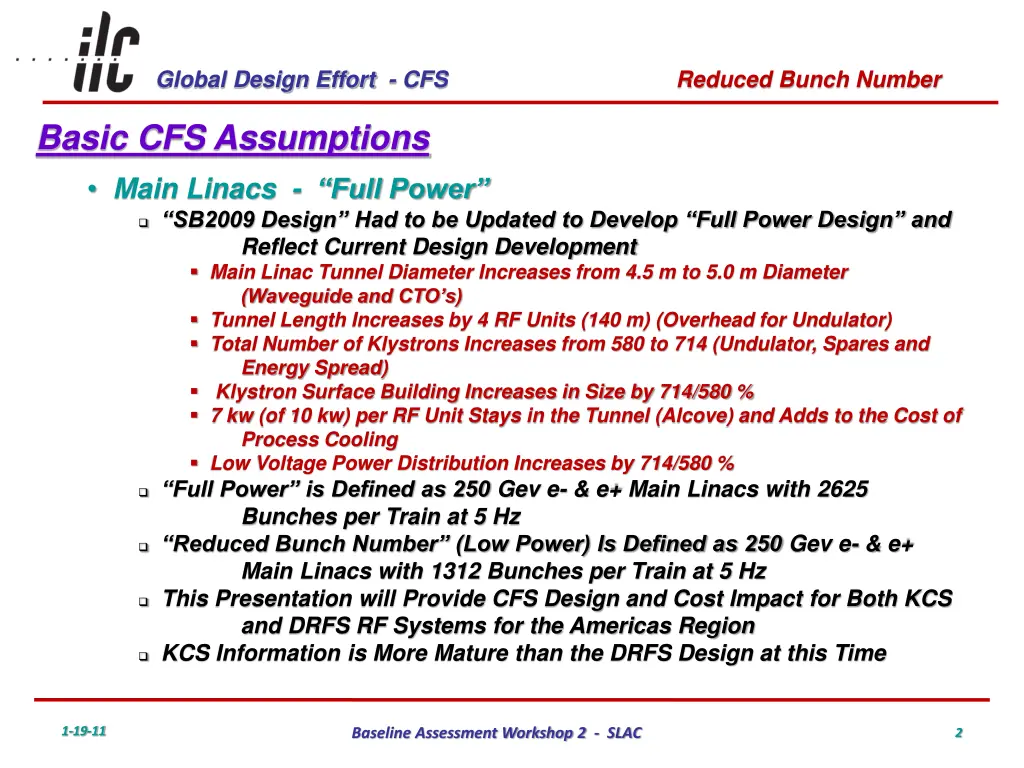 global design effort cfs 1