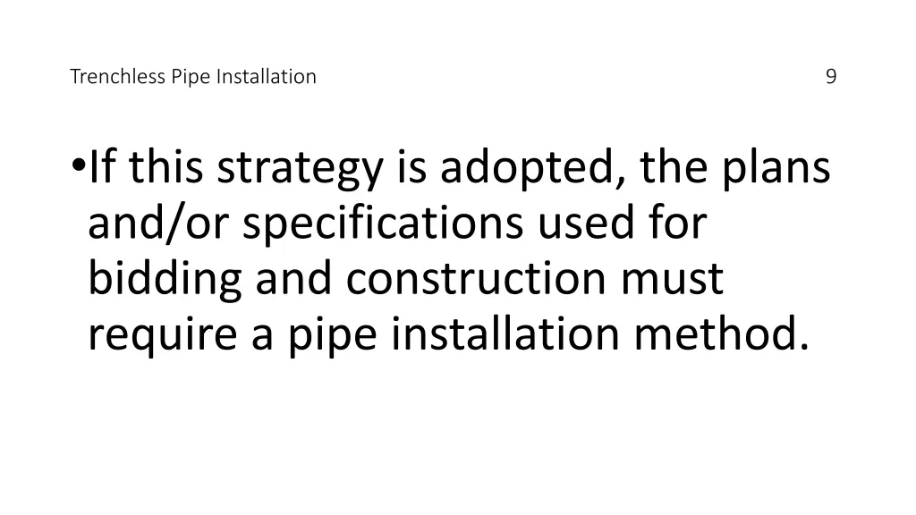 trenchless pipe installation 1