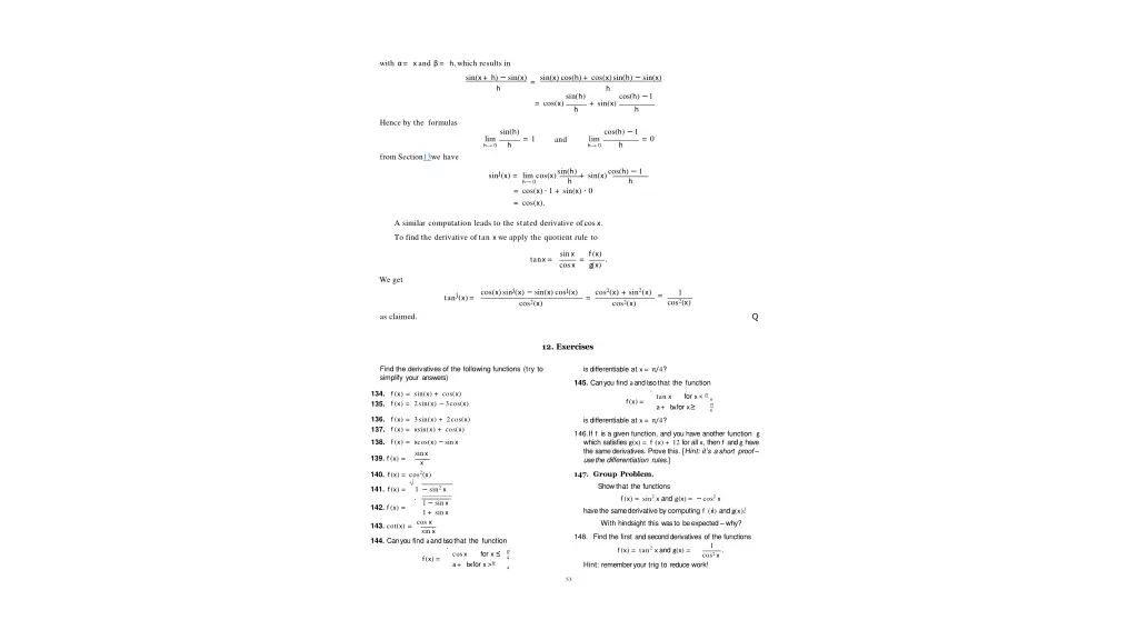 with x and h which results in