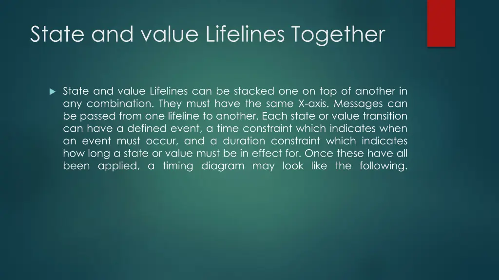 state and value lifelines together