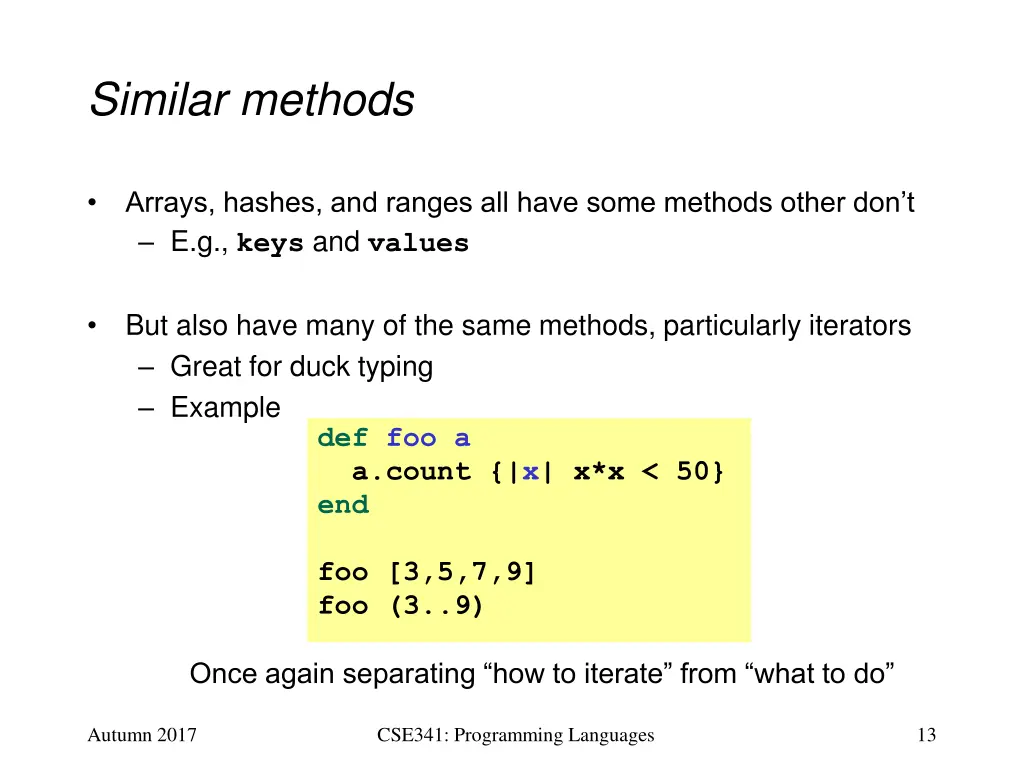 similar methods
