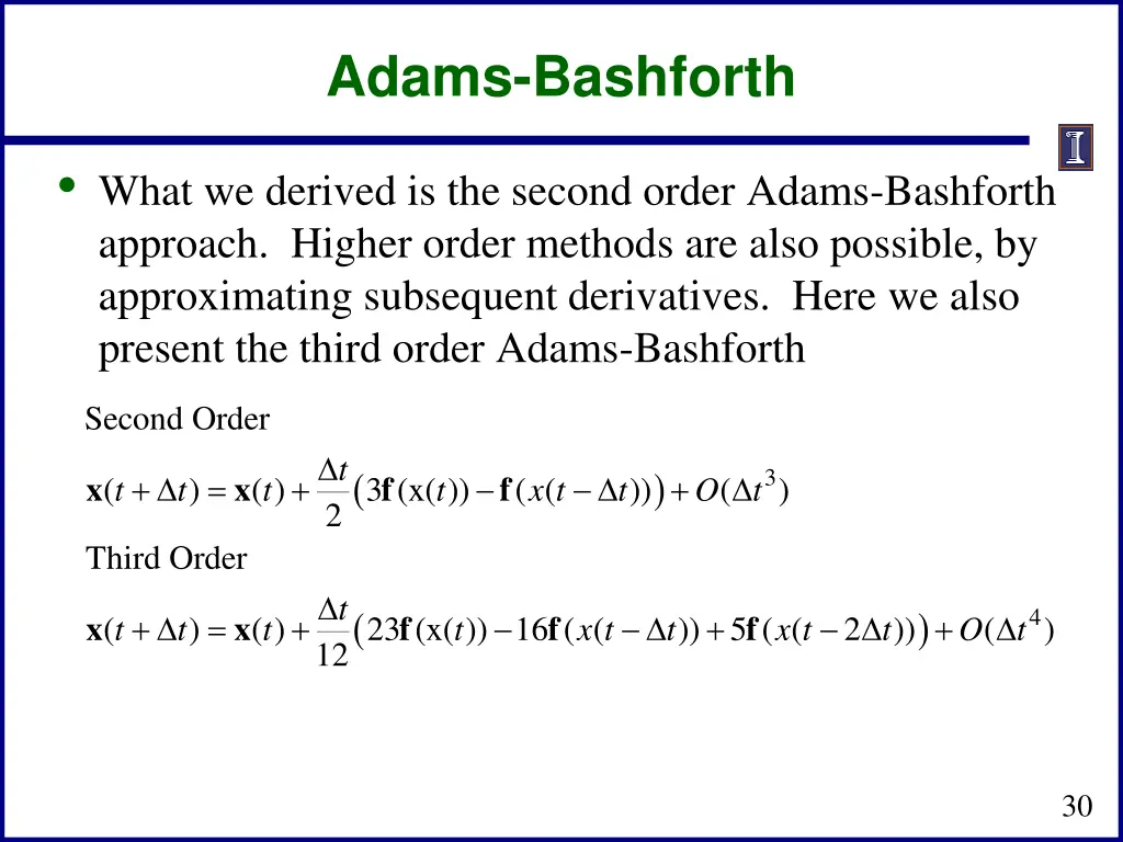 adams bashforth