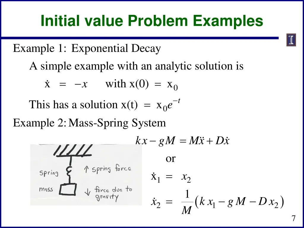 initial value problem examples
