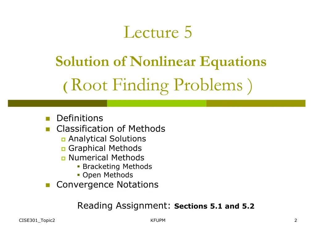 lecture 5