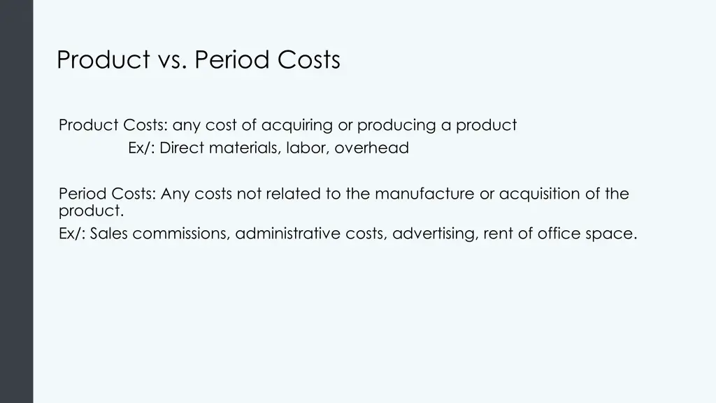 product vs period costs