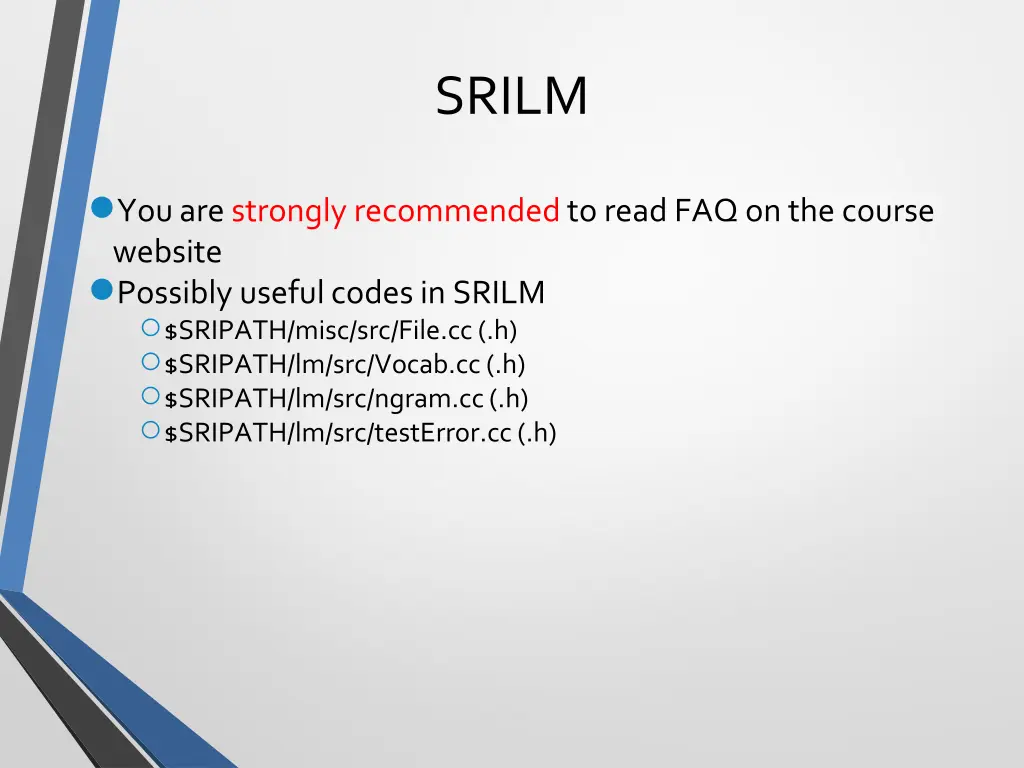 srilm 2