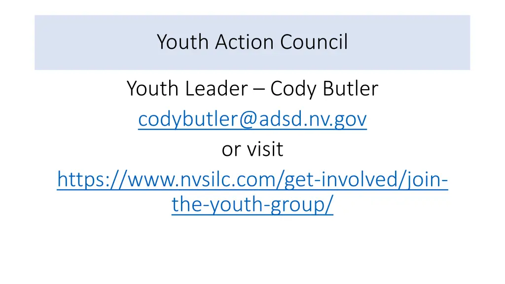 youth action council