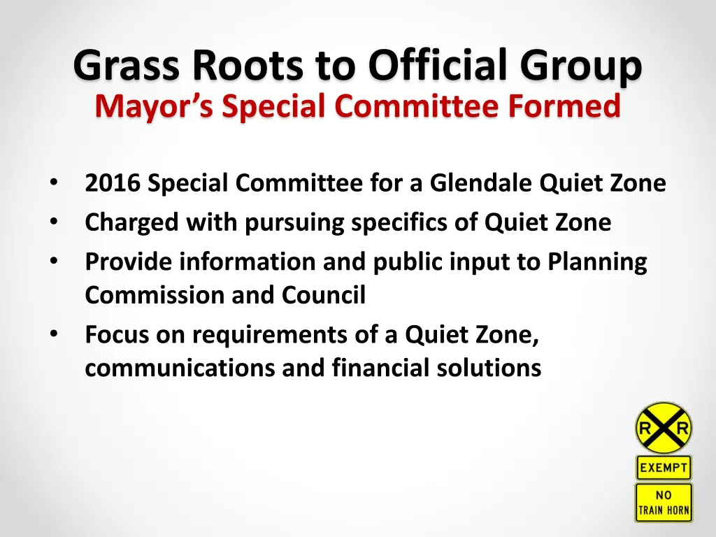 grass roots to official group mayor s special