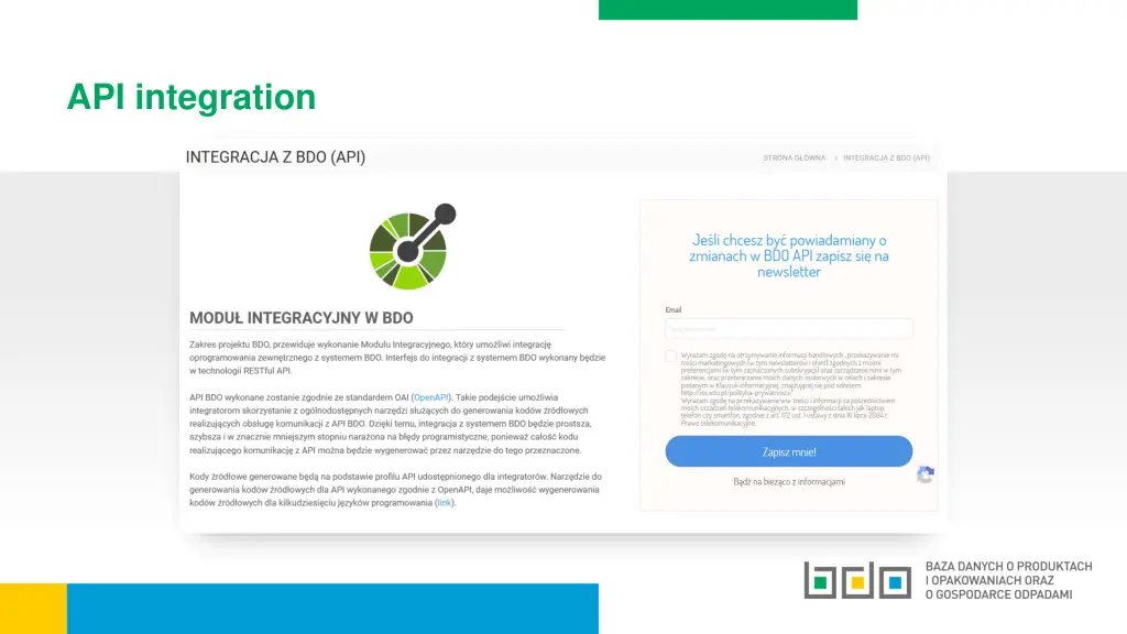 api integration