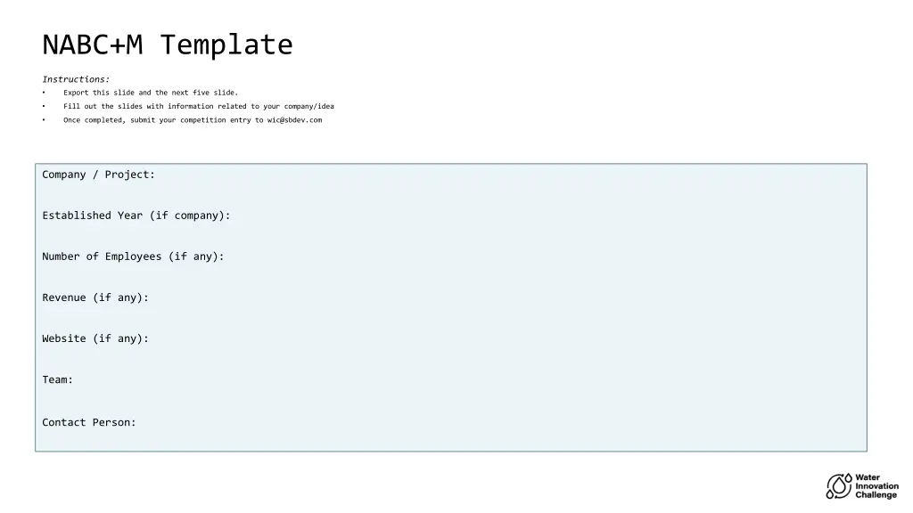 nabc m template