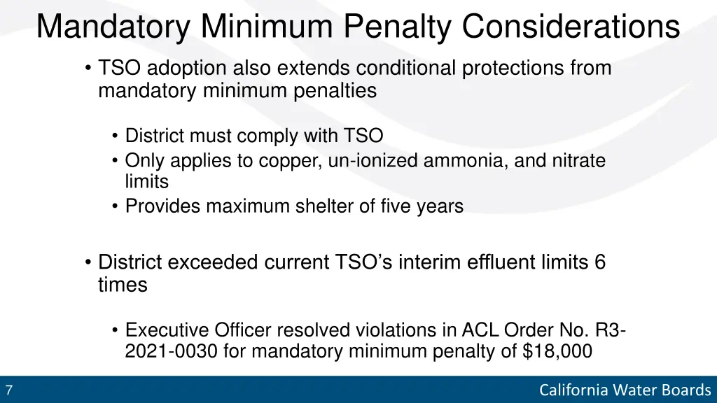 mandatory minimum penalty considerations