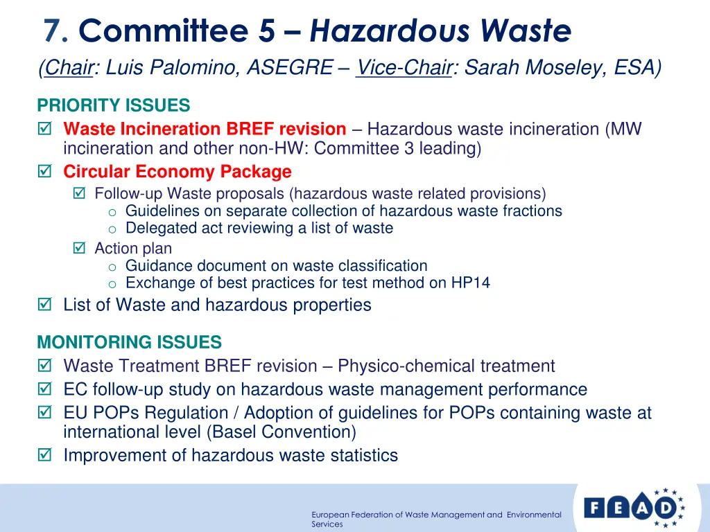 7 committee 5 hazardous waste chair luis palomino