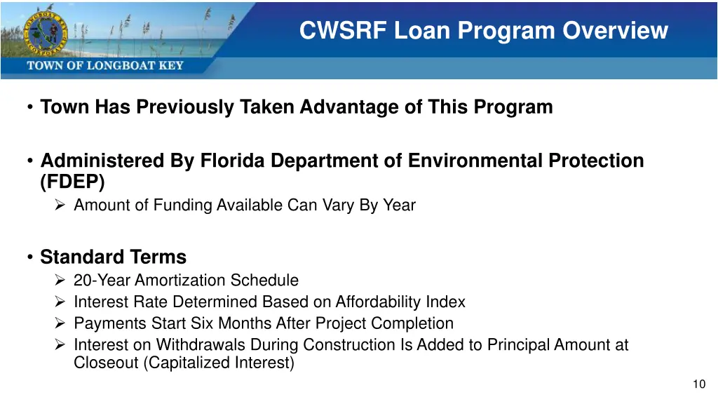 cwsrf loan program overview