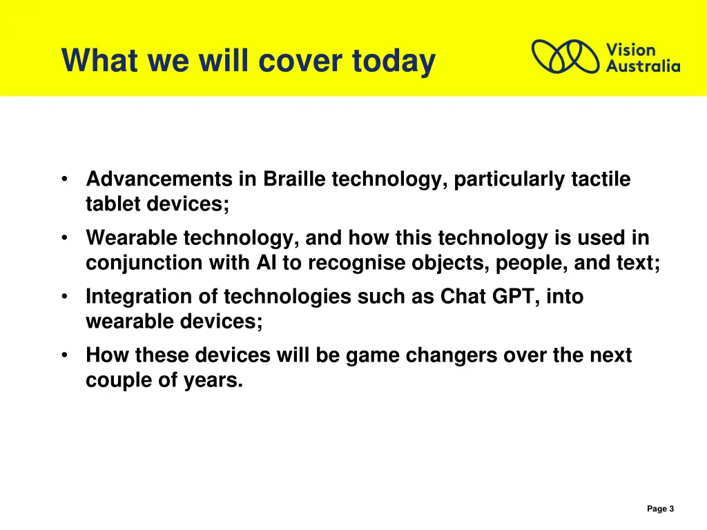 what we will cover today