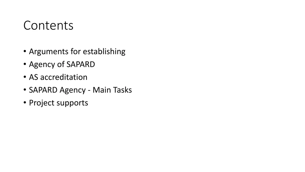 contents