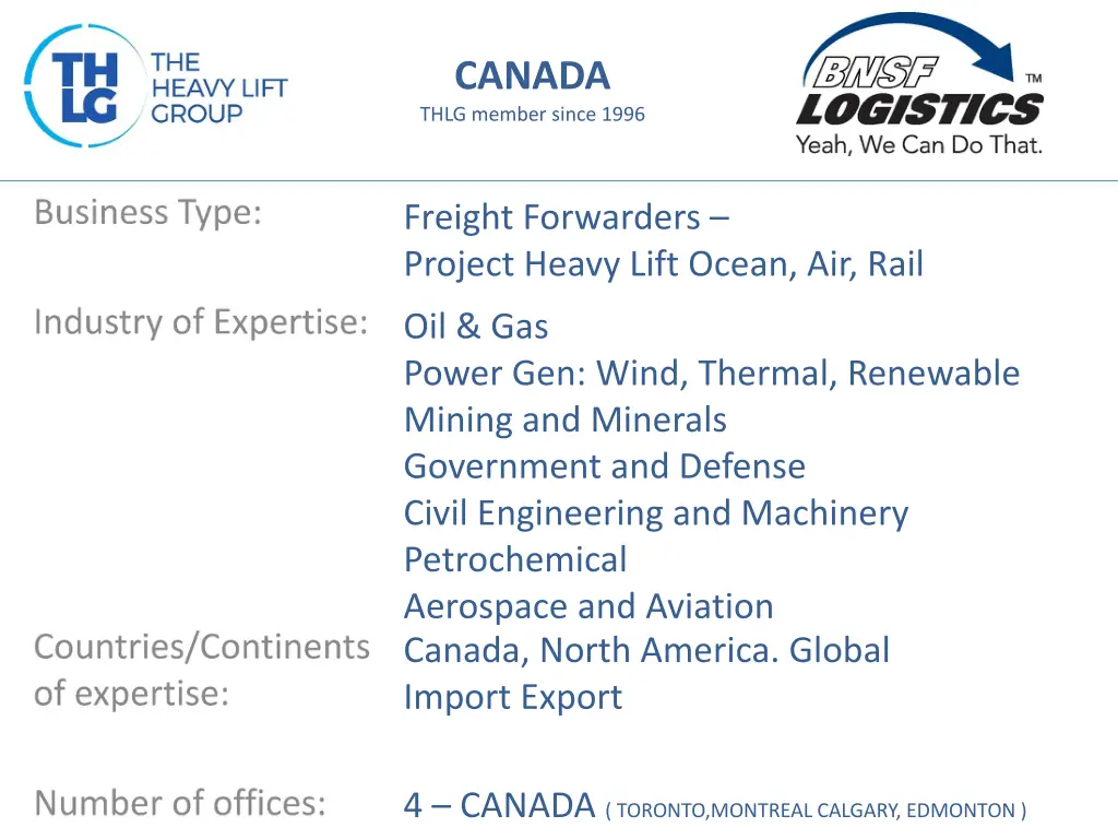 canada thlg member since 1996 1