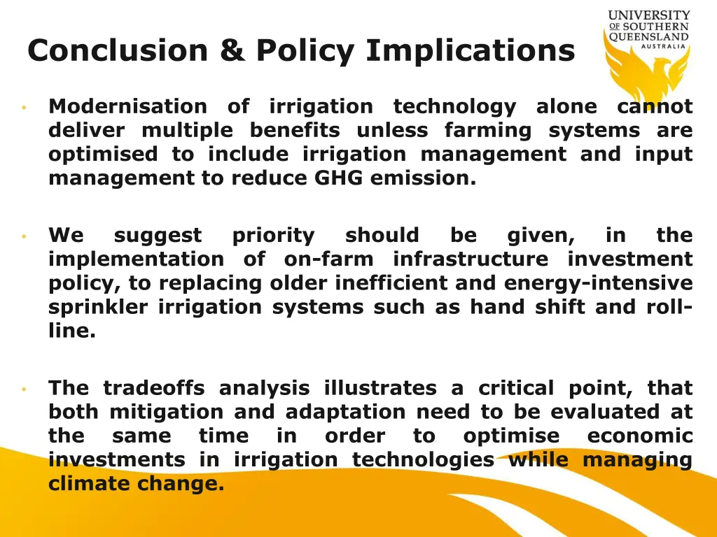 conclusion policy implications