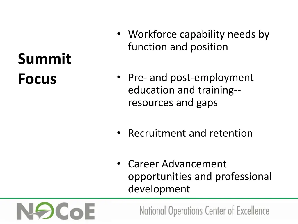 workforce capability needs by function