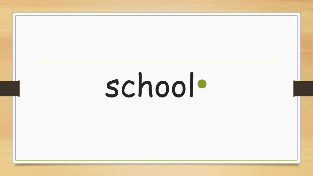 school