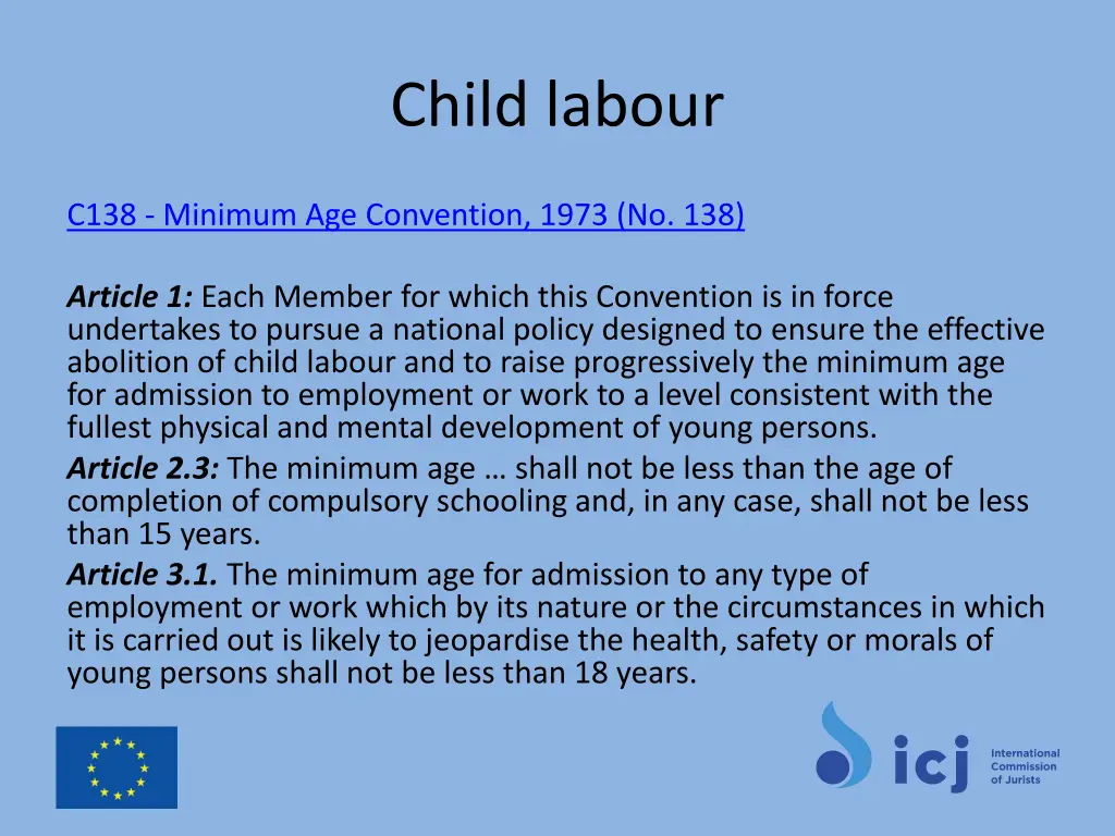 child labour