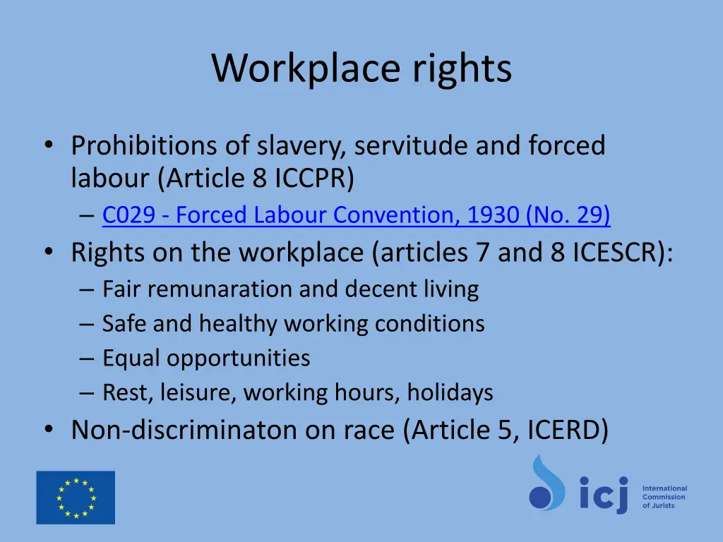 workplace rights