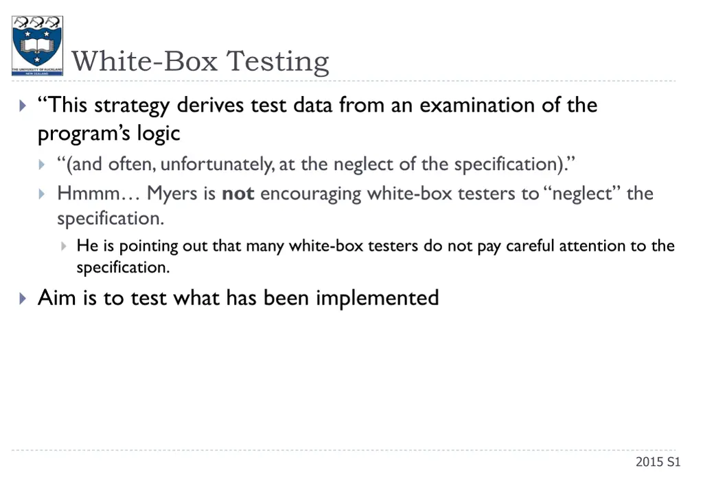 white box testing