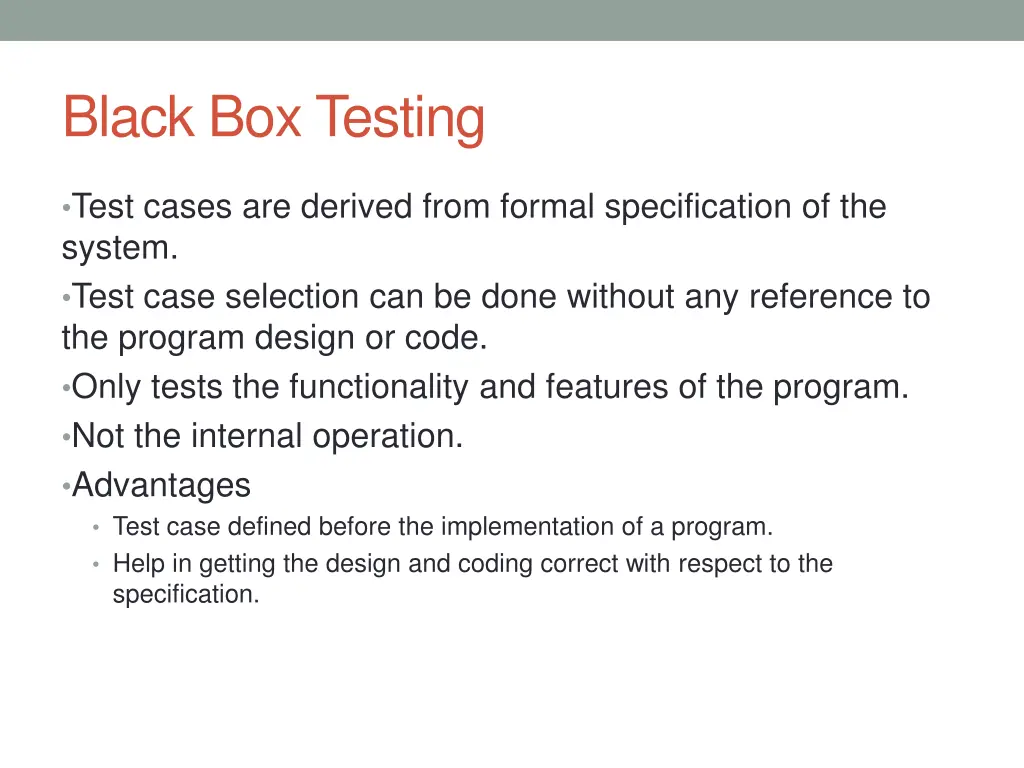 black box testing 1