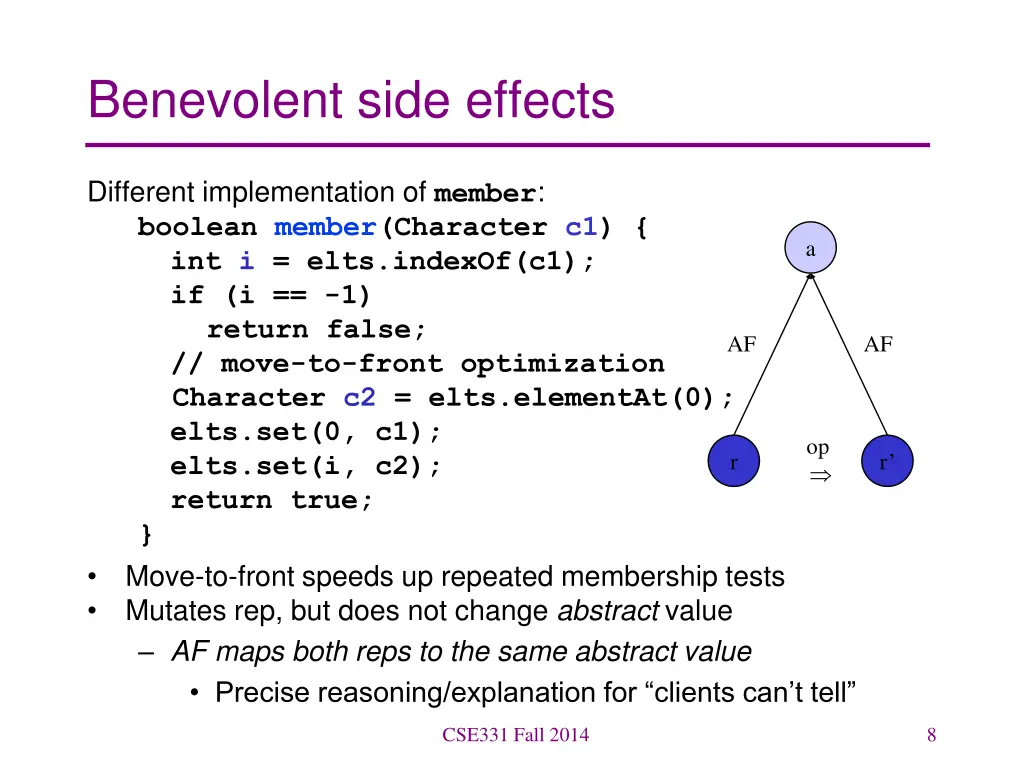 benevolent side effects